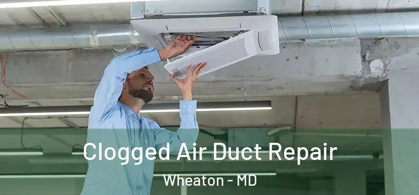  Clogged Air Duct Repair Wheaton - MD